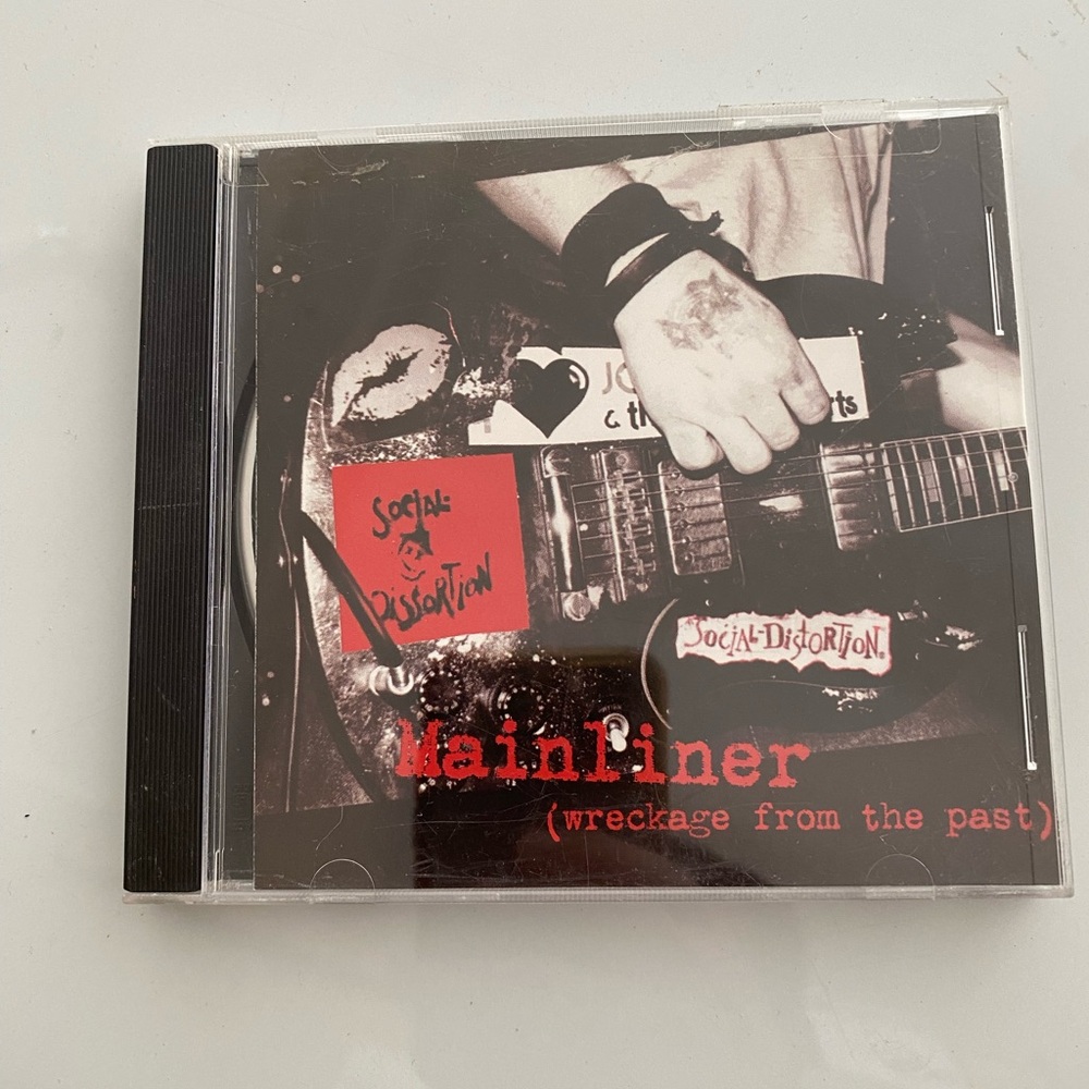Social Distortion Mainliner CD rare punk rock black flag the dickies bad brains